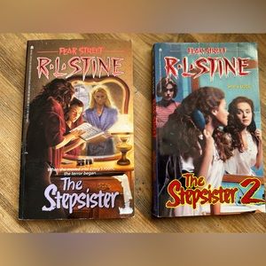 R.L. Stine Fear Street Book The Stepsister 1 and The Stepsister 2 vintage 90s